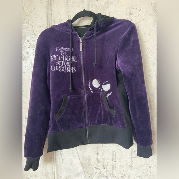 Disney Hong Kong Disneyland Nightmare Before Christmas Tim Burton Zip Up - Picture 4 of 8